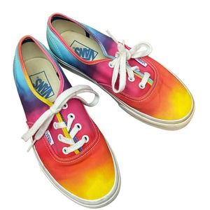 Vans Preowned Rainbow Ombré Lace Up Skate Shoes / Men’s 6